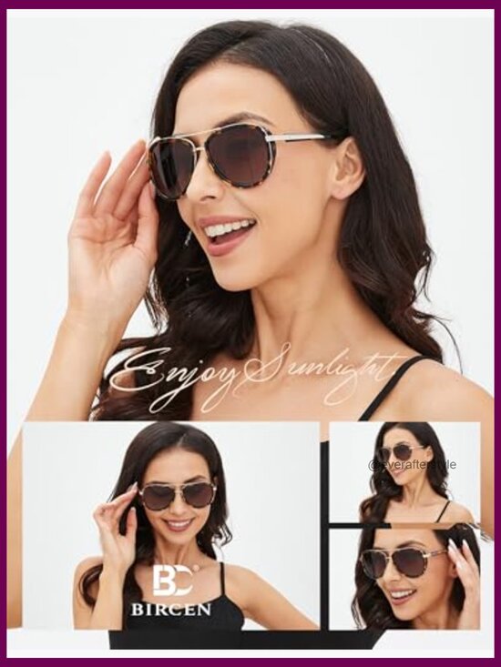 Acetate Frame Polarized Sunglasses UV400 Protection Retro Mirrored Shades main image 4